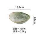 Axyaa Ceramic Irregular Bowl Set for Molecular Cuisine and Desserts