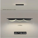 Axyaa LED Pendant Lamp: Adjustable Art Chandelier for Home Decor Lighting