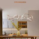 Axyaa Gold Chandelier Pendant Ceiling Lamps for Modern Home Living Room Lighting