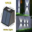Axyaa Solar Wall Lamp: Waterproof Outdoor LED Light for Street, Balcony, Garden, and Villa