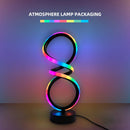 Axyaa Three-Tone Light Table Lamp, Art Lamp with Adjustable Brightness and Color Temperature
