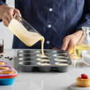 Axyaa Silicone 3D Sphere Mold for Baking Cupcakes, Cakes, and Chocolates
