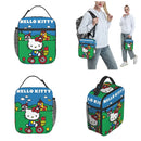 Axyaa Hello Kitty Insulated Lunch Tote for Travel Food Storage - Reusable Thermal Cooler