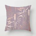 Axyaa Pink Geometric Print Decor Pillow Cover for Modern Luxury Home