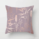 Axyaa Pink Geometric Print Decor Pillow Cover for Modern Luxury Home