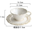 Axyaa French Baroque Vintage Relief Dinner Plate Set.