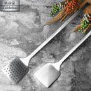 Axya Stainless Steel Long-handled Frying Shovel for Cooking and Kitchen - 18 Word Limit
