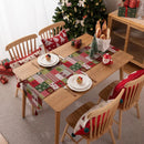 Luxury Jacquard Christmas Table Runner by Axyaa - Festive Home Decor & Bed Flag