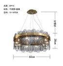 Axyaa Nordic Smoke Grey Glass Chandelier Pendant Light for Living Room, Bedroom, Hotel, Restaurant, Bar