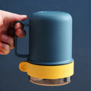 Axyaa Portable Breakfast Cup with Lid and Spoon