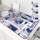 Axyaa Tropical Plant Kitchen Drying Mat