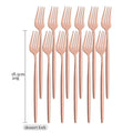 Axyaa Rose Gold Stainless Steel Cutlery Set - 12 Pieces