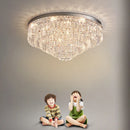 Axyaa LED Crystal Ceiling Light: Modern Style, Energy Efficient Lighting for Home Decor