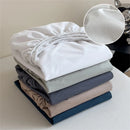 Axyaa Knitted Cotton Waterproof Fitted Bed Sheet Mattress Protector