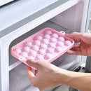 Axyaa Silicone Ice Ball Mold with Cover and Storage Box