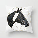 Axyaa Cute Animal Print Pillow Cover - 45X45cm