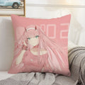 Axyaa Darling in the FranXX Sofa Pillow Covers 45*45 Living Room Decor