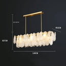 Axyaa Luxury Cloud Glass Chandelier for Living Room and Bedroom