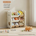Axyaa Kids Toy Organizer Cabinet - Large Capacity Storage Box for Books, Clothes & Toys