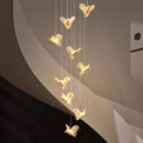 Axyaa Modern LED Pendant Chandeliers for Living and Dining Rooms