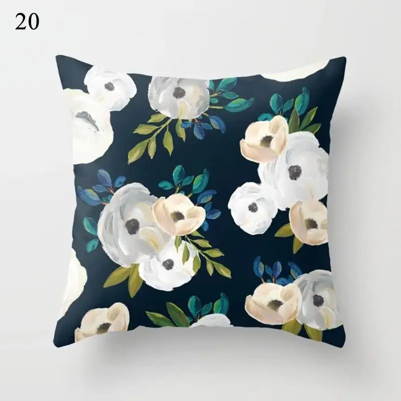 Axyaa Floral Pattern Pillowcase for Home Decor and Events