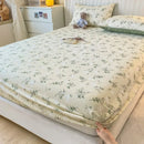 Axyaa Cotton Fitted Sheet | Breathable & Soft | Non-Slip | Customizable | 16 Sizes