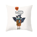 Axyaa Horror Pattern Polyester Pillowcase for Home Festival Decor