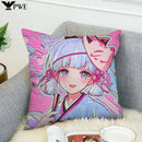 Axyaa Genshin Impact Pillow Covers 45x45 Fall Decor Sofa Cushion Pillowcase