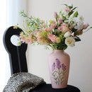 Axyaa Chinese Ceramic Vase for Living Room Entrance Hall Décor
