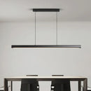Axyaa Modern LED Ceiling Chandelier for Dining & Kitchen, Minimal Black/White Hanging Lamp