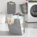 Axya Foldable Laundry Basket: Multi-functional Wall Hanging Storage Organizer