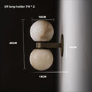 Nordic Copper Lustre Wall Lamp by Axyaa - Stylish Home Decor for Bedroom & Bar