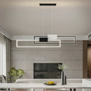 Axyaa Geometric LED Dining Chandelier Pendant Lighting for Modern Home Decor