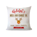 Axyaa Christmas Cushion Covers 45x45 - Modern Home Decor Pillowcases for Sofa, Couch, Bed