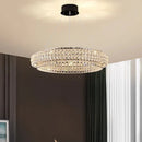 Axyaa Luxury Crystal Chandelier Pendant Light for Living Room Dining Room Ceiling