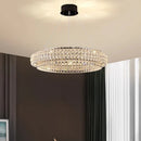Axyaa Crystal Chandelier Pendant Light for Living Room Dining Room Ceiling