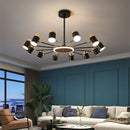 Axyaa Nordic Chandelier LED Light Modern Indoor Lighting Decoration for Living Room & Dining Area