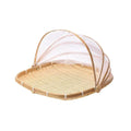 Bamboo Mesh Basket with Anti-Mosquito Net by Axyaa