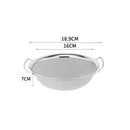 Axyaa Stainless Steel Flour Sieve Double Handle Food Filter Strainer Skimmer