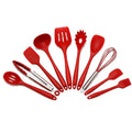 Axyaa Silicone Cookware Set: Shovel, Spoon, Scraper, Baking Tools, Kitchen Utensils