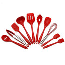Axyaa Silicone Cookware Set: Shovel, Spoon, Scraper, Baking Tools, Kitchen Utensils