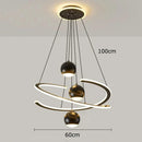 Axyaa Modern Pendant Chandeliers for Living Room Dining Room | Indoor LED Hanging Light