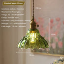 Axyaa Brass Glass Pendant Lights | Nordic Luxury Restaurant Lamp