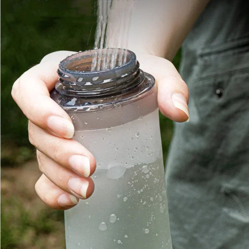 Axyaa TPU Sports Water Bottle: Foldable & Portable for Outdoor Activities