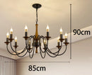 Axyaa Modern Living Room Chandeliers LED Ceiling Hanging Lights