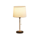 Modern Gold Plated Table Lamp by Axyaa: Elegant Warm White Lighting for Living Room & Study.