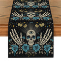 Axyaa Halloween Plants Table Runner: Indoor Outdoor Dining Decor