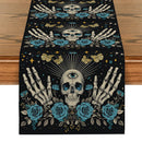Axyaa Halloween Plants Table Runner: Indoor Outdoor Dining Decor