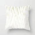 Axyaa Glitter Geometric Pineapple Pillow Covers - 45X45cm