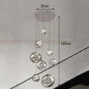 Axyaa Modern LED Chandelier Pendant Light Ceiling Lamp for Stylish Indoor Dining Room